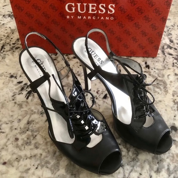 Guess by Marciano matt/patent leather sandals - Picture 2 of 5